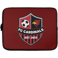 FC CARDINALS CUSTOM PRINT LAPTOP SLEEVE - 13 - 14 INCH LAPTOP