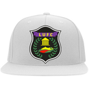 LUFC - FLAT BILL TWILL FLEXFIT CAP