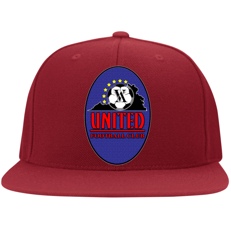 VA United FLAT BILL TWILL FLEXFIT CAP -  VA UNITED