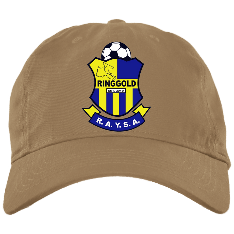 BRUSHED TWILL UNSTRUCTURED DAD CAP - RINGGOLD LOGO