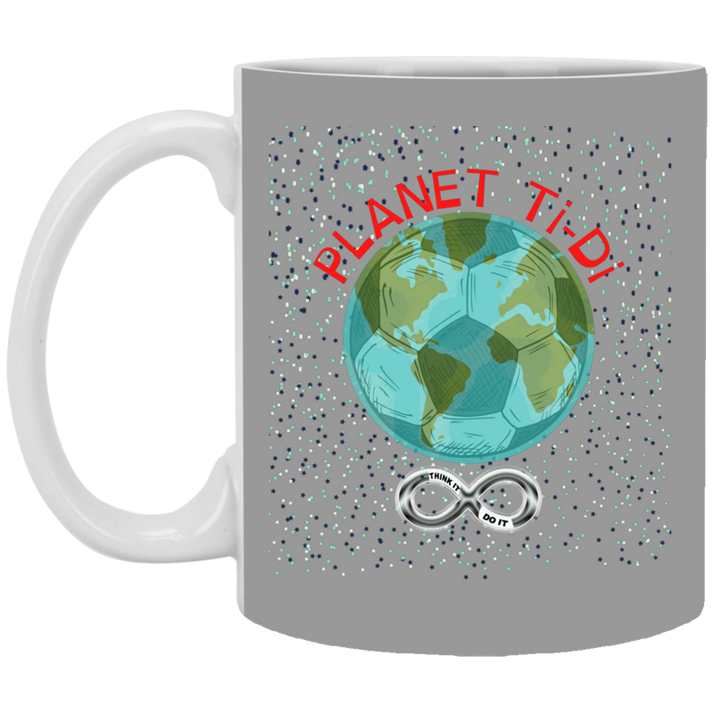 Planet TiDi 11 oz. White Mug