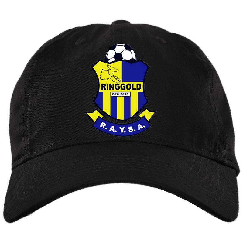 BRUSHED TWILL UNSTRUCTURED DAD CAP - RINGGOLD LOGO