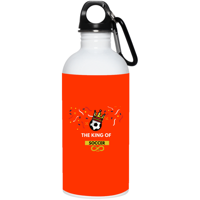 Soccer Stainless Steel Water Bottle - King of Soccer