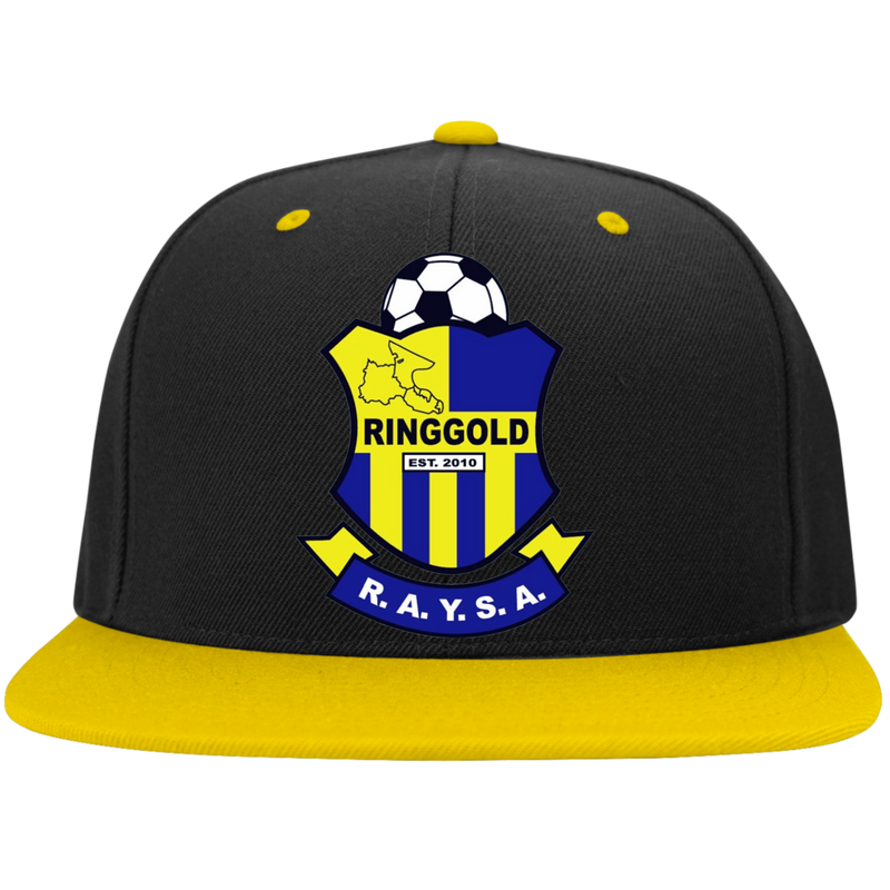 Ringgold Logo Flat Bill High-Profile Snapback Hat