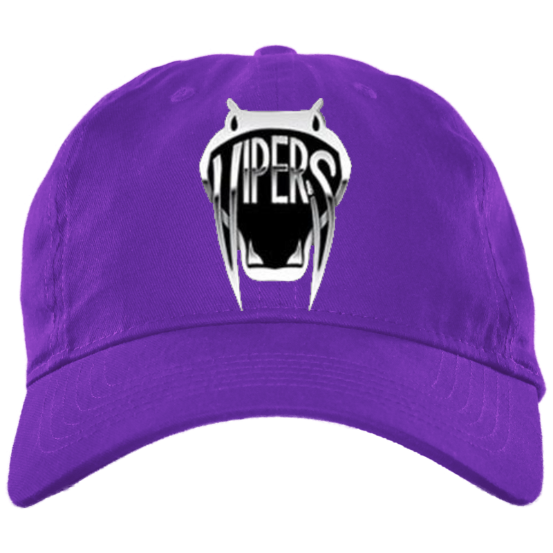 BRUSHED TWILL UNSTRUCTURED DAD CAP - PAN AM VIPERS LOGO