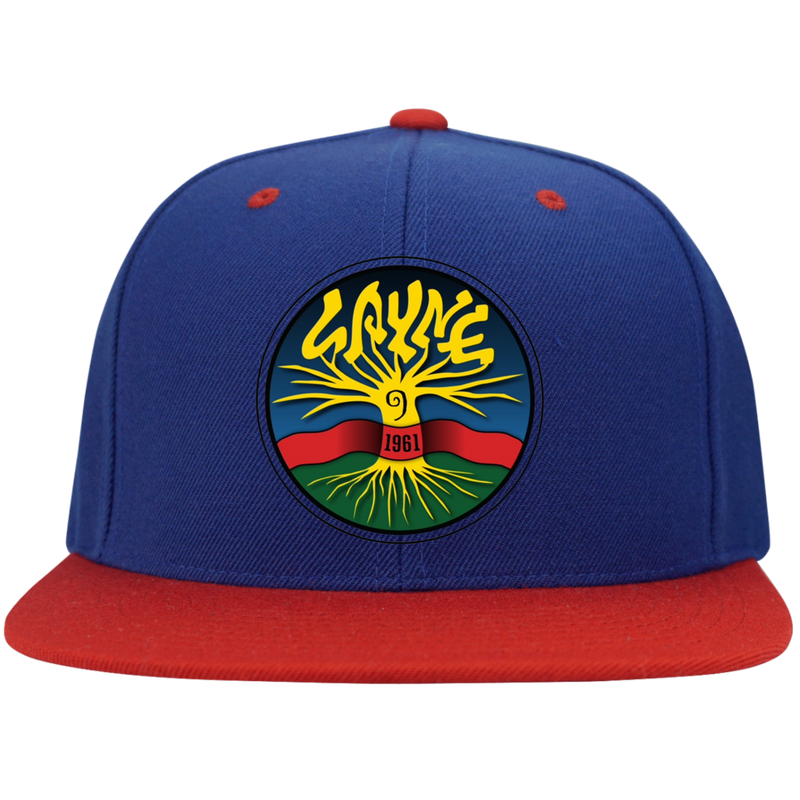 Layne Tadesse Flat Bill High-Profile Snapback Hat